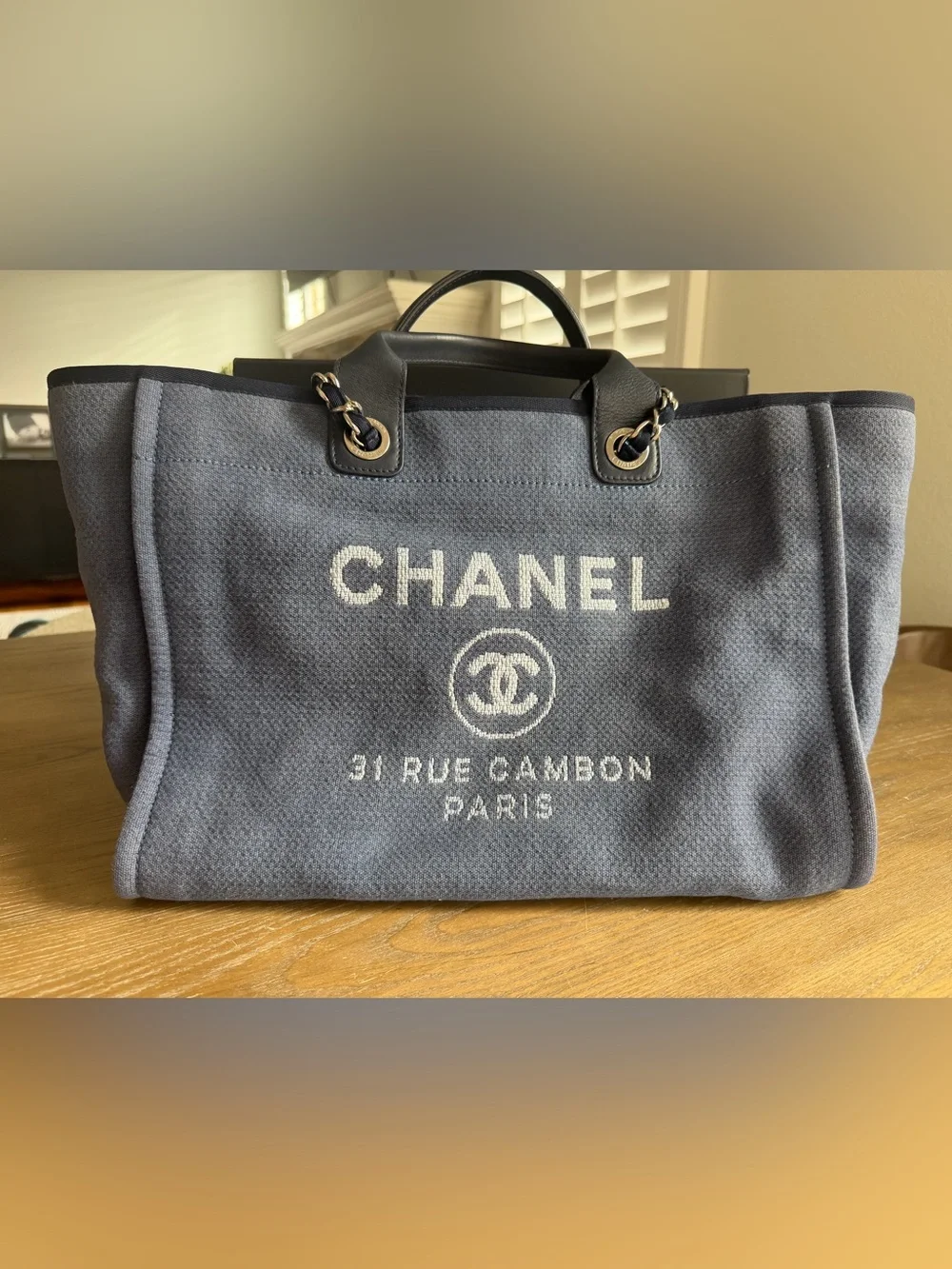 CHANEL Large Deauville Tote